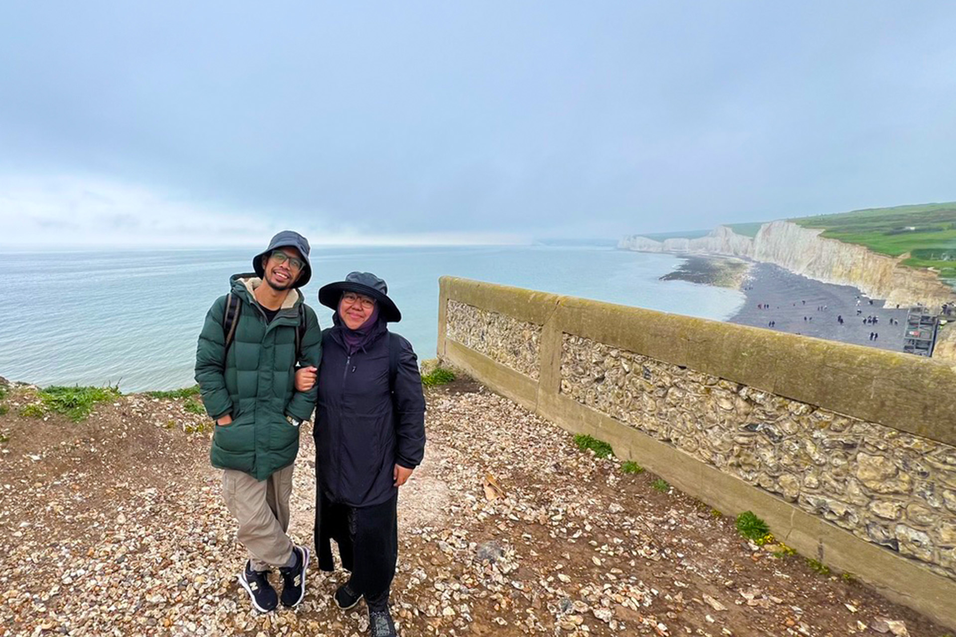 Hiking the Seven Sisters from Birling Gap